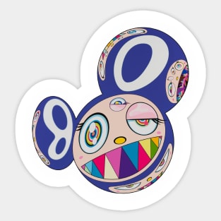 Murakami art Sticker